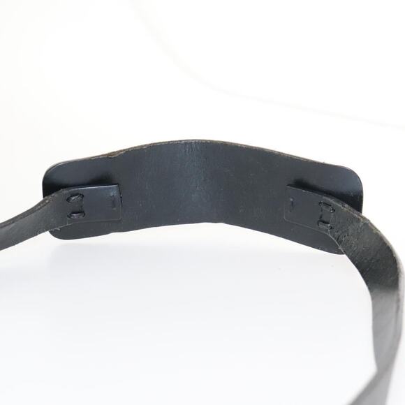 GUCCI GG Canvas Shoulder Bag Black Silver - Picture 8 of 13